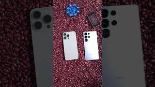 Samsung S25 Ultra Vs iPhone 15 Pro Max Display Comparison #shorts