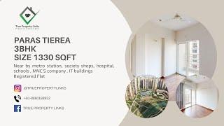 3BHK, (1330 SQFT) at Paras Tierea, sector 137 noida || 8860188922