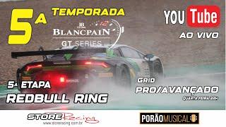 5ª Temp. Blancpain GT3 - Liga MRT Racing - Grid Pro/Avançado - 5ª Etapa