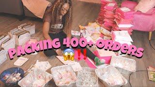 PACKING 400+ ORDERS | Pretty Girl Bangles | Vlogmas 5