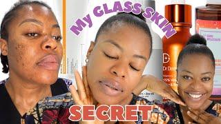 MY SIMPLE SKINCARE ROUTINE For GLASS SKIN | unsponsored skincare for SCAR and ACNE Prone SKIN