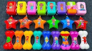 Cocomelon Toy Fun: Looking For JJ, TomTom, YoYo, Cody & Friends in Suitcase, Bones! Satisfying ASMR