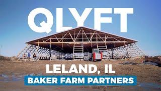 80' x 280' x 18' Farm Building Built With QLYFT