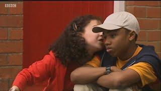 Tracy kisses Ben