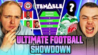 THE ULTIMATE FOOTBALL SHOWDOWN QUIZ #5 - Aaron Vs Calum!!!