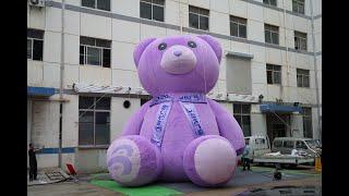 Advertising Inflatables Balloon Bear For Nightclub Event Or Wedding Stage Inflatable Decoration