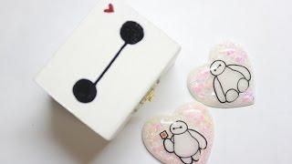 Charm Spotlight: Baymax Painted Box & Resin Hearts