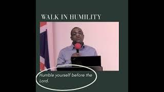 Humble yourself before the Lord  * Dr Takawira * CFANI