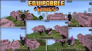 SWOCES Addon EQUIPABBLE WINGS MCPE||1.21.44//1.21.50