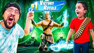 Fighting Fortnite Zeus with Beasty Shawn! (Chapter 5 Season 2)