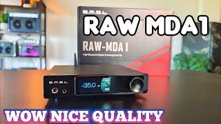 S.M.S.L. RAW MDA1 - SOUNDTEST "GOOD CONVERTER WITH BT OPTICAL USB !"