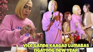 VICE GANDA KAAGAD LUMABAS NGAYONG NEW YEAR KASAMA ANG MGA KAIBIGAN, BINI PINUNTAHAN SA GATEWAY