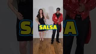 Waldo y Jacqui dancing "La Sonora Ponceña - Fuego En El 23" | Salsa Dance Footwork 18