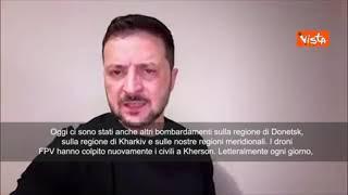 Zelensky denuncia la Russia: obiettivi di guerra immutati nonostante le vittime