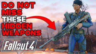 DO NOT MISS THESE 15 HIDDEN WEAPONS IN FALLOUT 4