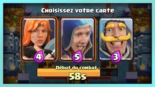 JE SUIS UN DIEU en DÉFI DU TIRAGE TRIPLE !! - Clash Royale