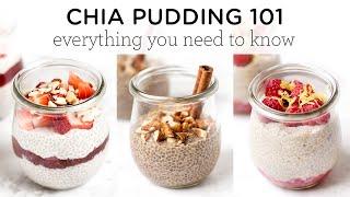 CHIA PUDDING 101 ‣‣ How to Make It, Health Benefits & More