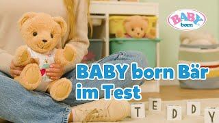 Der BABY born Bär im Test: Wie flauschig und beweglich ist Teddy?  | BABY born