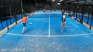 Ultimate Padel 14/11-20 F. Lorentzon, T Nord VS: A Myrin Wallenberg, M Persson