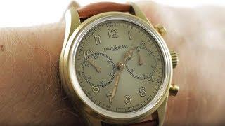 Montblanc 1858 Chronograph Bronze (118223) Luxury Watch Review