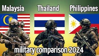 Thailand Vs Malaysia Vs Philippines military power comparison 2024 | SZB Defense