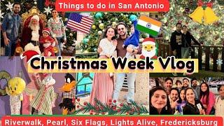 Something Went WRONG In SIXFLAGS ~ Baal Baal Bachgye | CHRISTMAS WEEK Vlog | Indian Couple in USA