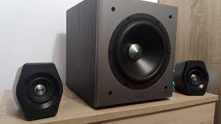 Edifier G2000 + Edifier T5 Subwoofer: Music Demo