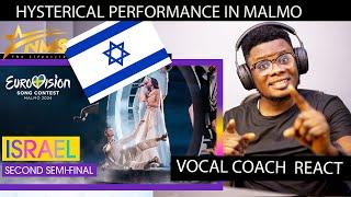 Eden Golan   Hurricane LIVE | Israel  | Second Semi Final | Eurovision 2024 REACTION