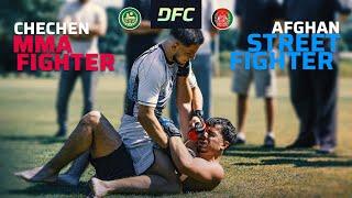 Chechen MMA-Fighter vs. Afghan STREETFIGHTER | Full Fight! | DFC