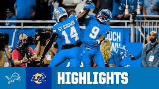 Lions win GRITTY OT THRILLER vs. Rams | 2024 NFL Season Week 1