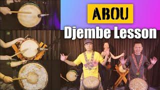 Djembe Lesson: Abou - Fanka version with performance (School in Session)