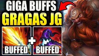 RIOT JUST GIGA BUFFED GRAGAS JUNGLE & NOW HE FEELS SO MUCH STRONGER!