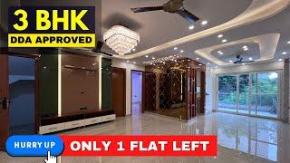 Freehold 3 BHK DDA Builder Floor for sale in Sector 8 Dwarka | Home Loan from GOVT. BANK |  #3bhk