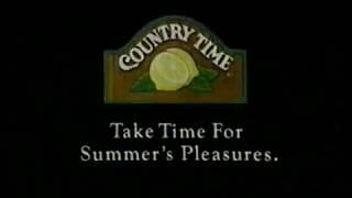 1991 Country Time Lemonade Mix "Memories" TV Commercial