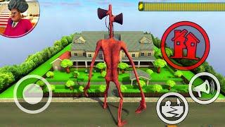 Playing As Siren Head and Destroying House in Scary Teacher 3D