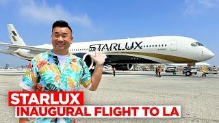 Starlux Airlines First Class - A350 Inaugural Flight Taipei to LA