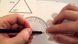 Constructing SAS triangles - Corbettmaths