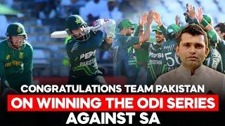 Congratulations Team Pakistan on winning the ODI series |India and Pakistan will follow hybrid model