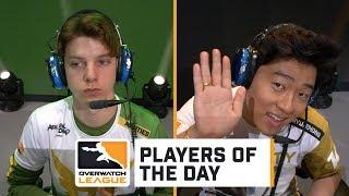 Agilities and Ryujehong - Players of the Day | Overwatch League