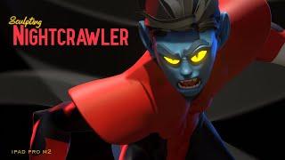 Nightcrawler - 3D Sculpting on iPad Pro M2