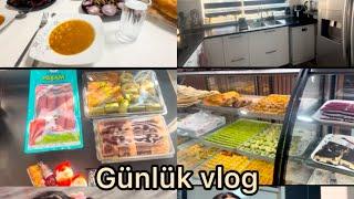 YEMEK HAZIRLIĞI GÜNLÜK MAKYAJ HOLLANDA VLOG #1