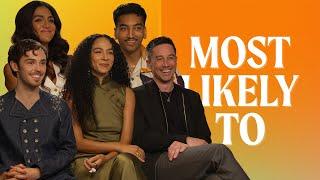 The KAOS cast Talk Greek Mythology and Play Most Likely To | Cosmopolitan UK