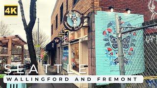 [4K] Seattle Mood, Wallingford and Fremont Walk Through