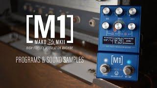 Walrus Audio MAKO Series MKII: M1 Program Samples