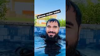 Iphone 14 under water #mustafahanif #mustafahanifbts #dailyvlogs #eid