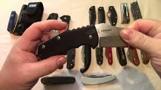 UK Legal Carry Knife Collection (and a little info on the law)