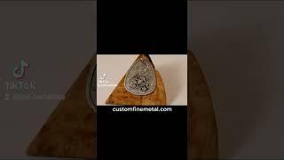 1.5 inch sterling silver pendant. Tier 2 patrons get early access to purchase completed works