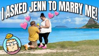 I Asked Jenn to Marry Me - Magical Day in Hawaii - Rainbows, Sea Turtles and Dinosaurs