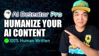 AI Detector Pro Tutorial Humanizing AI Contents Best AI Detection and AI Removal Tool