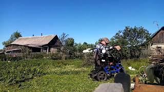 ПРОДОЛЖАЮ ПОКОС ТРАВЫ ЭЛЕКТРИЧЕСКИМ ТРИММЕРОМ!!!